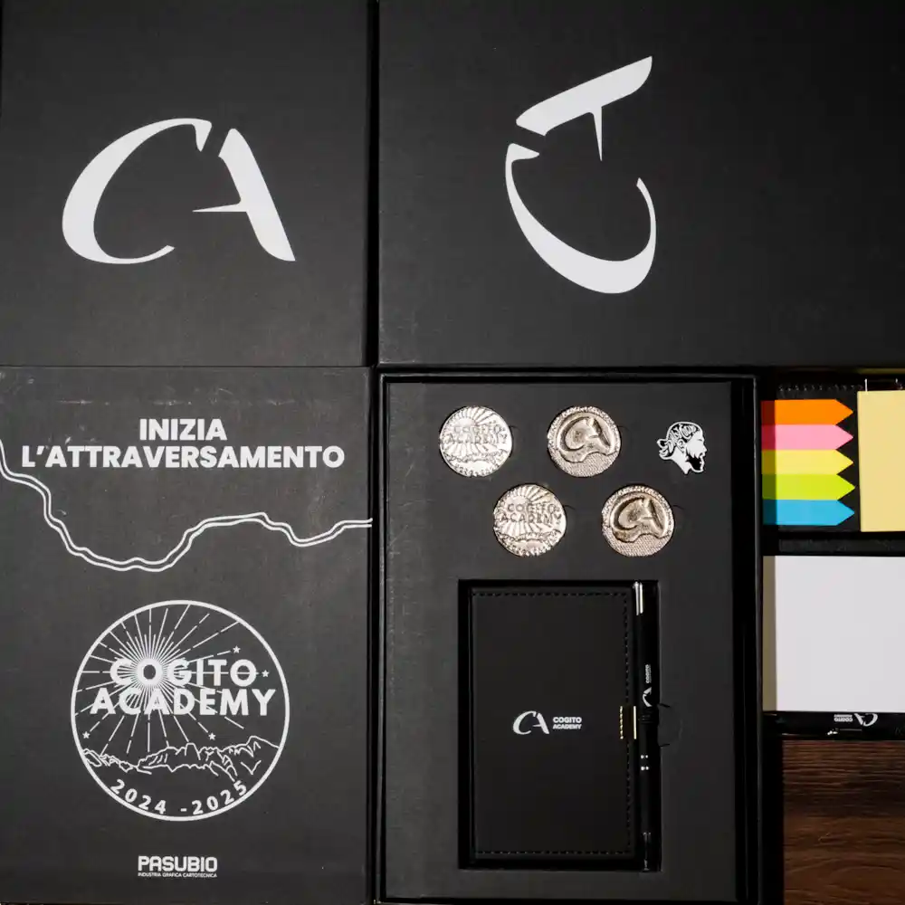 cogito academy cogito box interno aperta